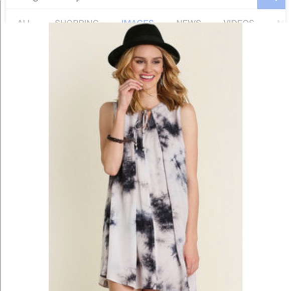 Umgee Dresses & Skirts - Umgee Tie Dye Key Hole dress